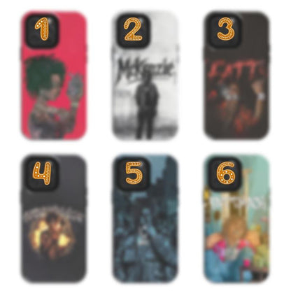 6 Styles Mc..Ken..Z.Ie Rapper Phone Case, Snipe Hunt Tour Phone Case, for Iphone 16 15 14 13 12 11 X SE, Samsung S25 S24 S23 S22 S21, Gift for Fans